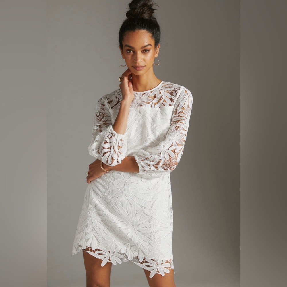 Shoshanna Lace Mini Dress - NWOT—Size 0
